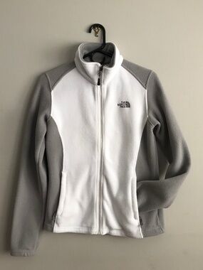 The North Face fleece full zip jacket